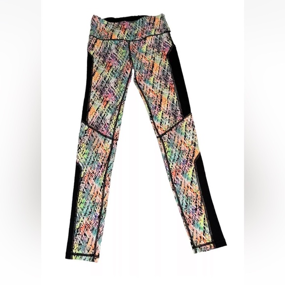 VSX Victoria Secret Sport knockout leggings tight Size XS full length colorful - Picture 3 of 8